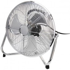 Vloerventilator chroom 30cm