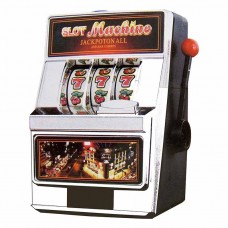 Casino Gokkast - Speelautomaat  met Spaarpot  - 18cm