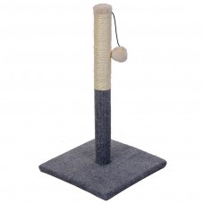 Kattenkrabpaal grijs
