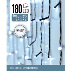 IJspegel verlichting - 180 LED - 6 meter - wit