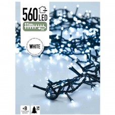 Micro Cluster 560 LED's - 11 meter - wit