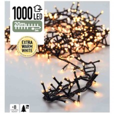 Micro Cluster - 1000 LED - 20 meter - extra warm wit