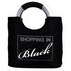 Boodschappentas "Shopping In Black"