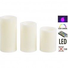 LED kaarsenset met afstandsbediening