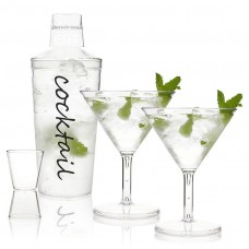 Cocktail mixer set 4 delig