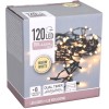 LED verlichting 120 LED - 9 meter - warm wit - Batterijbox 120 warm wit - dual-timer - geheugen en lichtfuncties