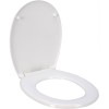 Toiletbril duroplast - Wit -  Softclose 