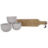 Tapasplank -  Apero-serveeer-set - 4-delig