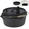 Dutch Oven Pan - Gietijzer - 25 cm