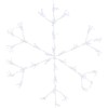 Sneeuwvlok 216LED - 60cm - Warm Wit