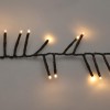 Maxi Cluster Kerstverlichting - 600 led - 9m - warm wit - Timer - Lichtfuncties - Geheugen - Buiten