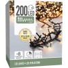 Micro Cluster 200 led - 4m - two tone romantic - Batterij - Lichtfuncties - Geheugen - Timer