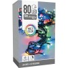 Kerstverlichting 80 led- 6m - multicolor - Timer - Lichtfuncties - Geheugen - Buiten