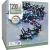Microcluster - 1200 led - 24m - multicolor - Timer - Lichtfuncties - Geheugen - Buiten