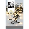 Kerstverlichting 80 LED's - 6 meter - warm wit