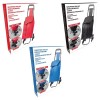 Boodschappentrolley - Handige Trappenloper - rood