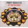 Party Roulette met 12 shotglaasjes