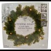 Kerstkrans 35cm - met verlichting en timer