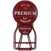 Bartafel met 2 stoelen - rood