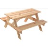 Kinder Picknicktafel - 90x85x46cm